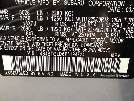 Subaru Outback, 2023 — сүрөт 11