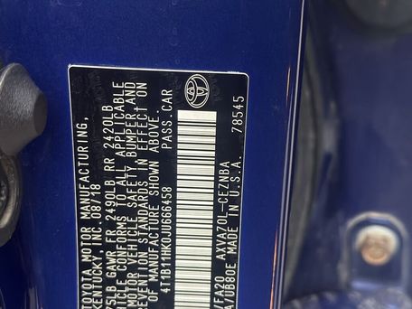 Toyota Camry, 2018 — photo 12