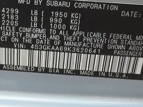 Subaru Impreza, 2019 — сүрөт 14