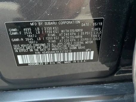 Subaru Outback, 2019 — сүрөт 6