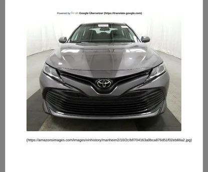 Toyota Camry, 2018 — 照片 10