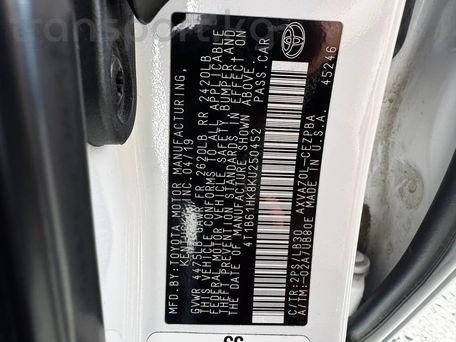 Toyota Camry, 2019 — photo 8