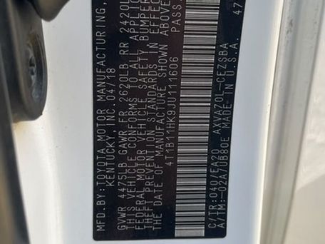 Toyota Camry, 2018 — photo 8