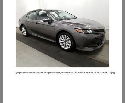 Toyota Camry, 2018 — 照片 11