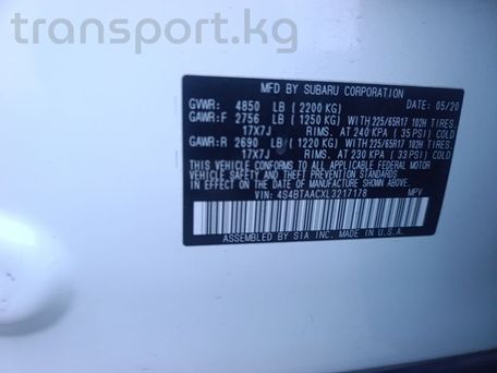 Subaru Outback, 2020 — сүрөт 5
