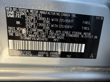 Toyota RAV4, 2019