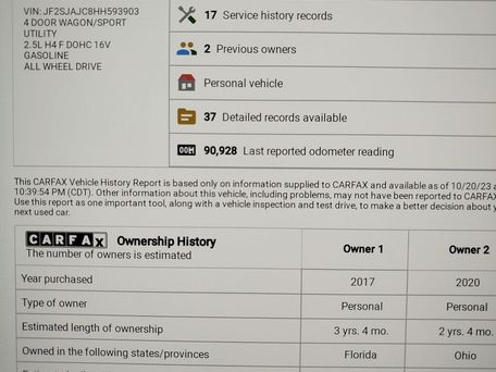 Subaru Forester, 2017 — photo 8