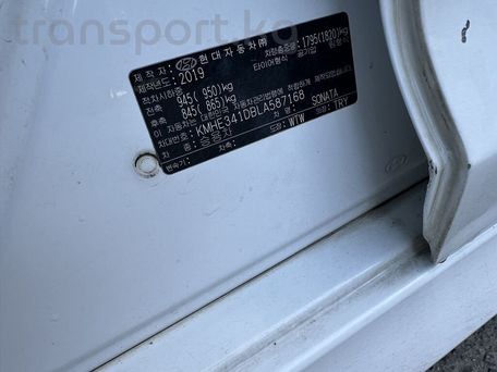 Hyundai Sonata, 2019 — сүрөт 8