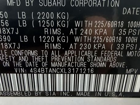 Subaru Outback, 2020 — сүрөт 17
