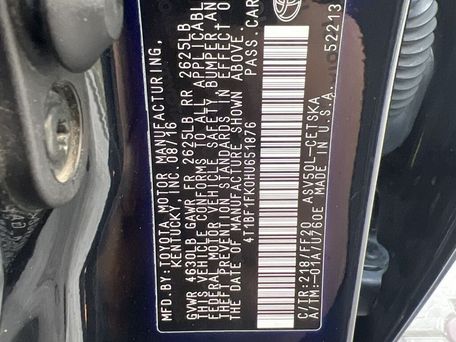 Toyota Camry, 2016 — photo 8