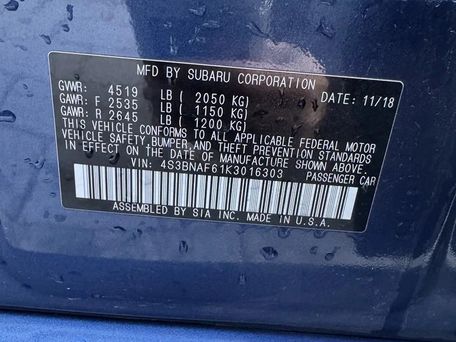 Subaru Legacy, 2019 — сүрөт 11